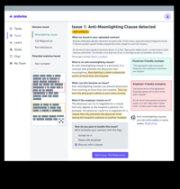 Andwise physician financial planning interface